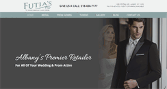 Desktop Screenshot of futias-formalwear.com
