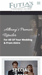 Mobile Screenshot of futias-formalwear.com